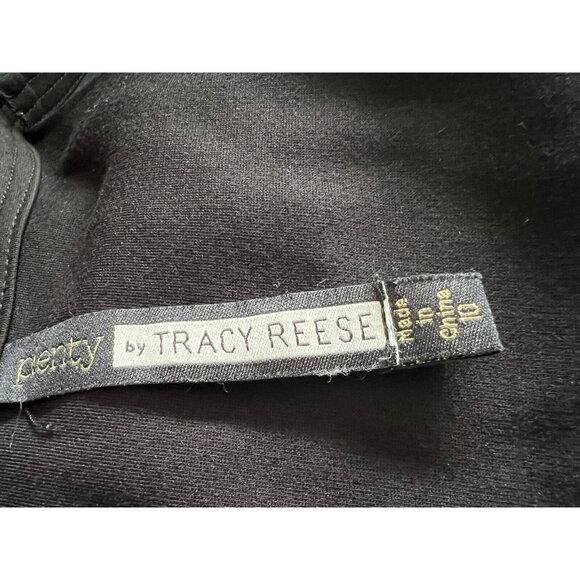 Plenty by Tracy Reese Black Sleeveless Mini Dress W/ Sheer size 10 - Picture 7 of 11